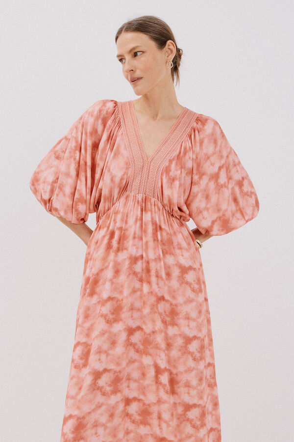 Cortefiel Vestido estampado Several