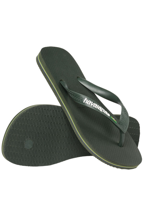Havaianas Chancla Brasil logo Verde