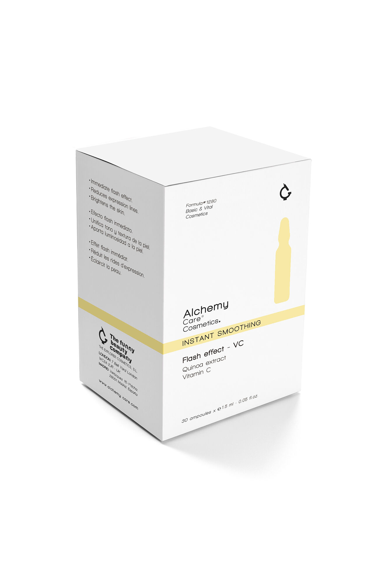 Alchemy Ampollas monodosis efecto flash