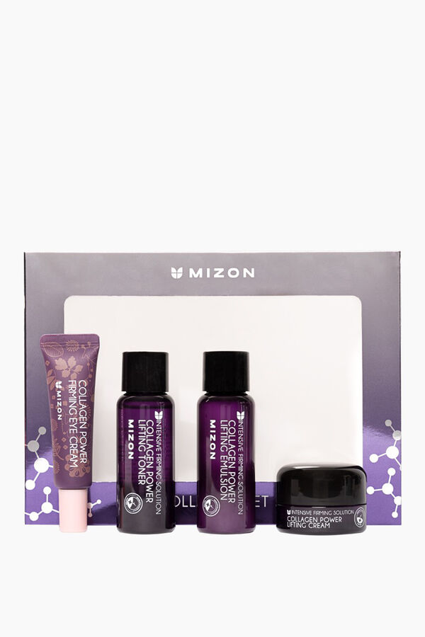 Cortefiel Set de minitallas de la colección de colágeno de Mizon Purple