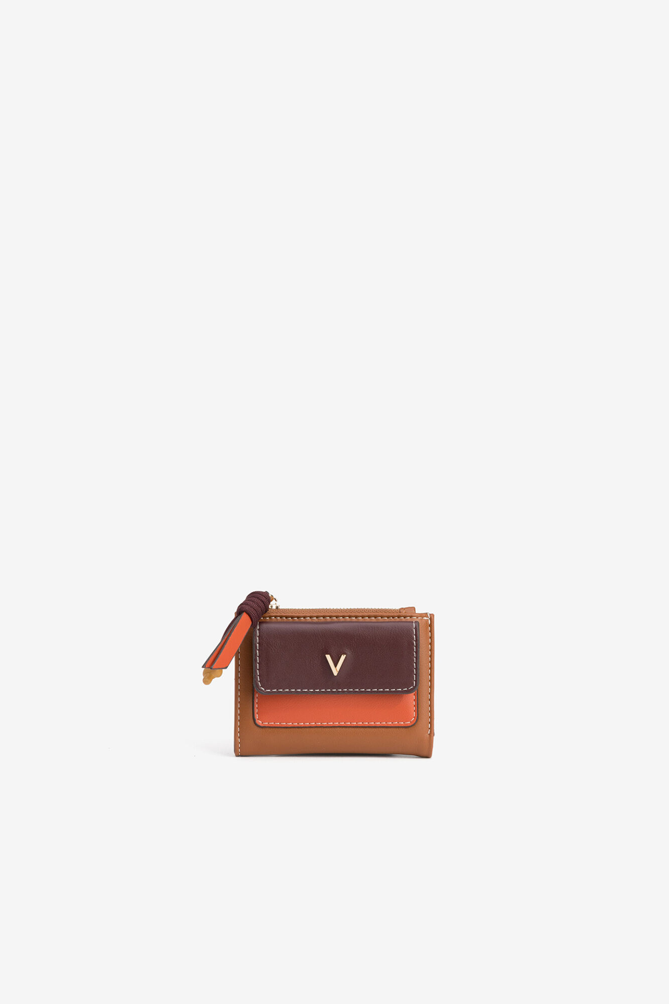 Vilanova Porta-cart&otilde;es tricolor com bolso