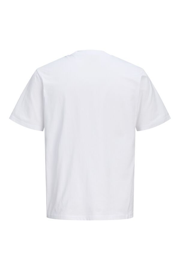 Jack & Jones T-shirt logo regular fit Branco