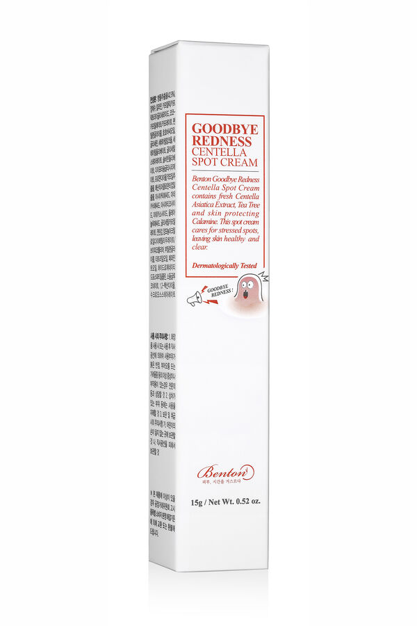 Benton Goodbye redness centella spot cream White