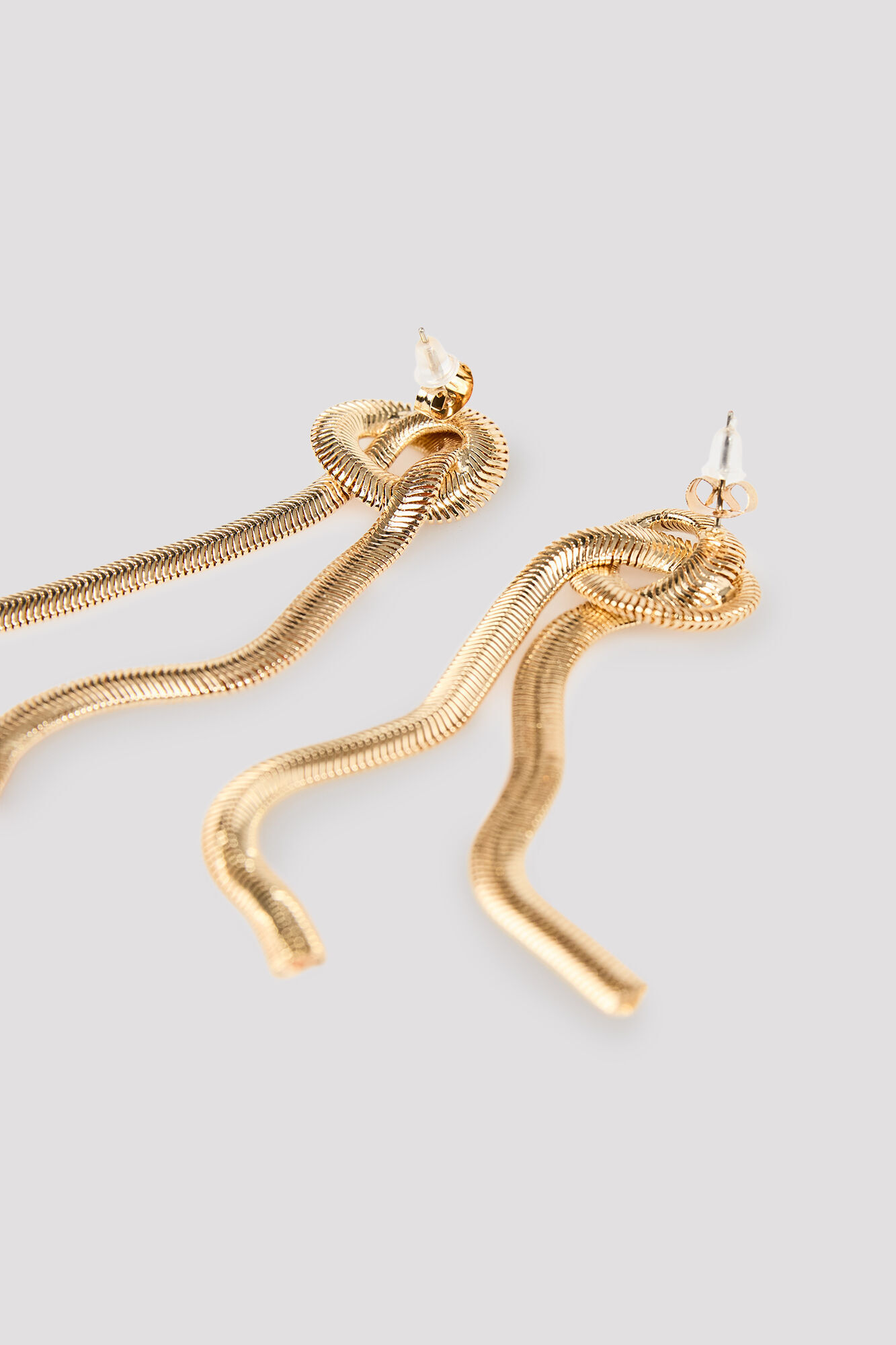 Cortefiel Pendientes nudo cadenas