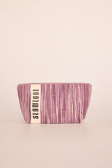 Slowlove Neceser tejido Lila