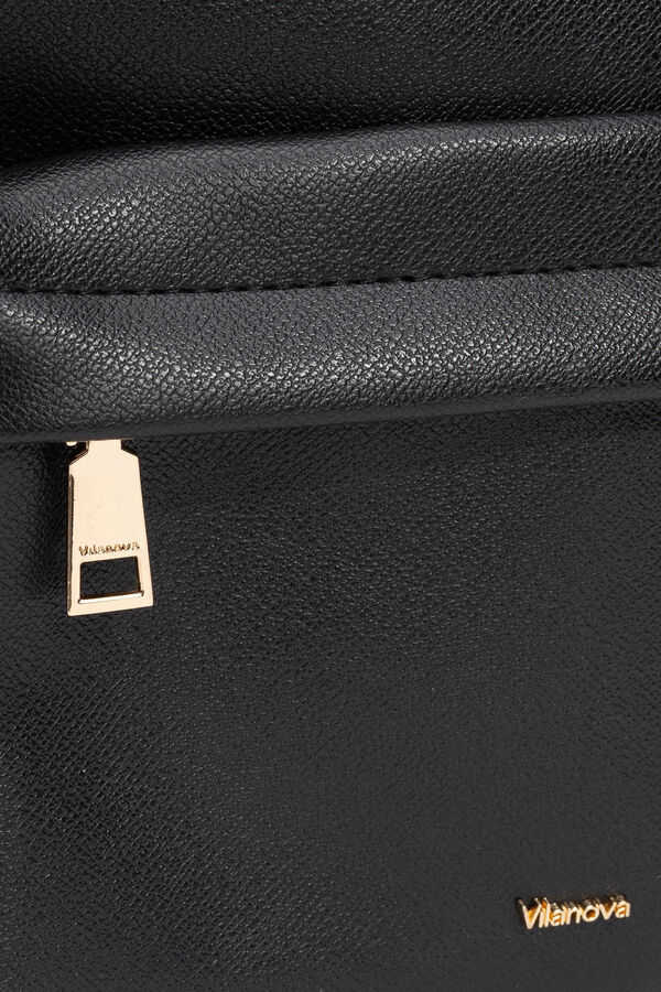 Vilanova Mochila Lisa Negro
