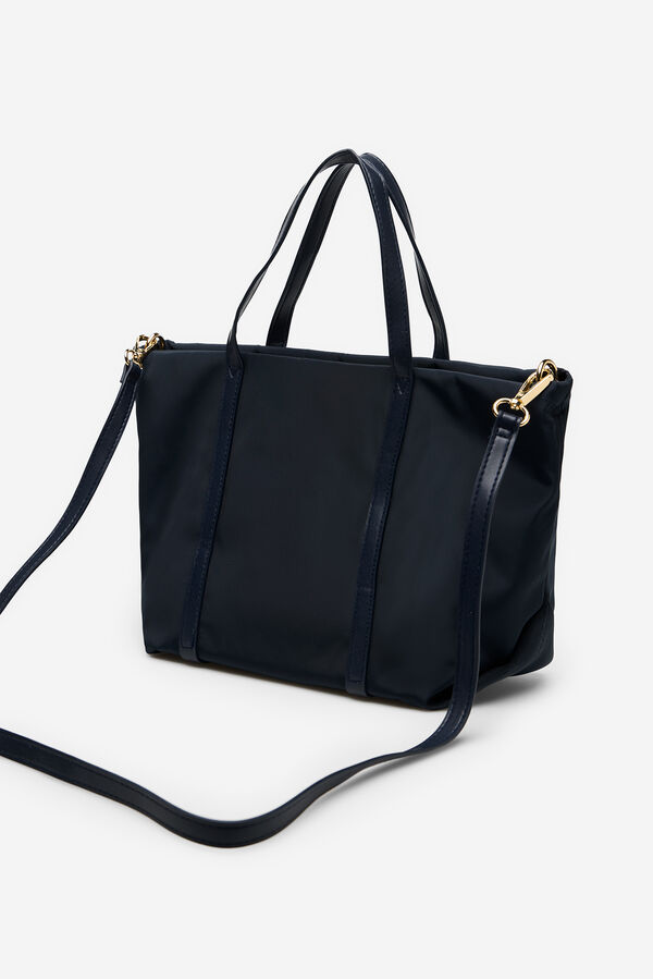 Cortefiel Shopper nylon logo pq Navy