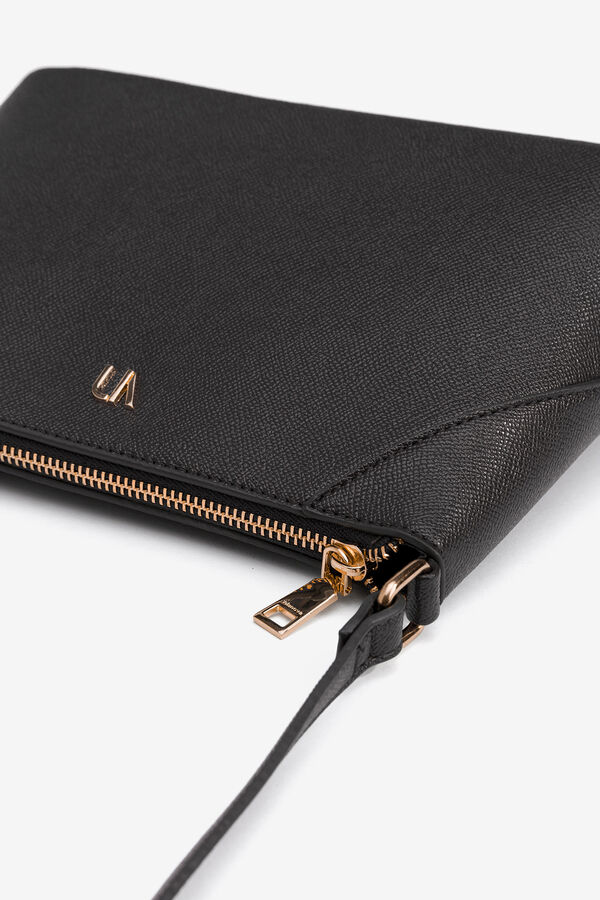 Vilanova Bolso Bandolera Efecto Piel Black