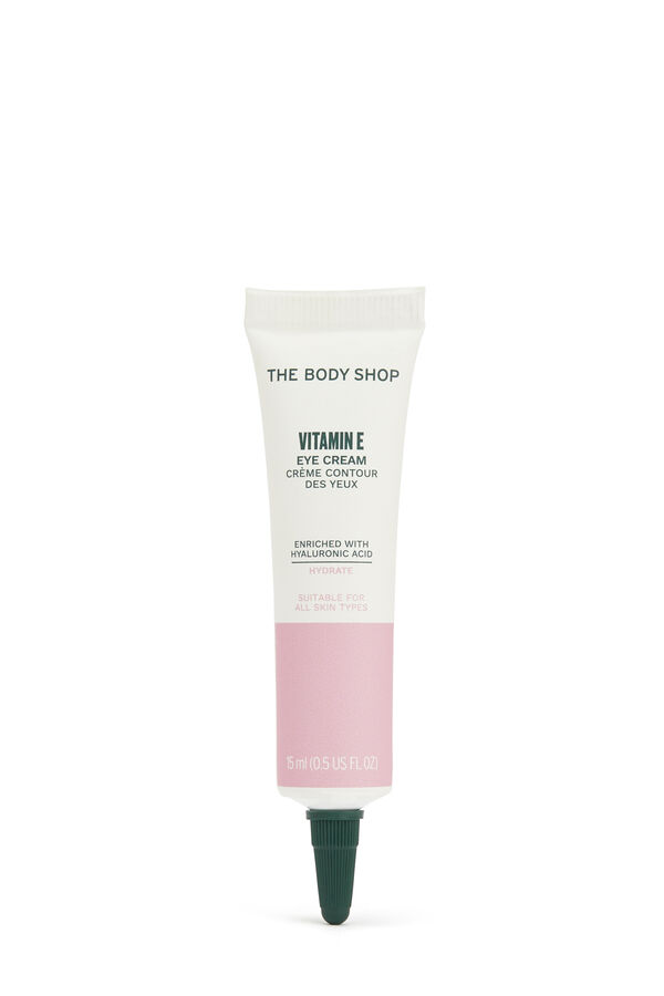 The Body Shop Creme para contorno dos olhos com vitamina E Multicolorido