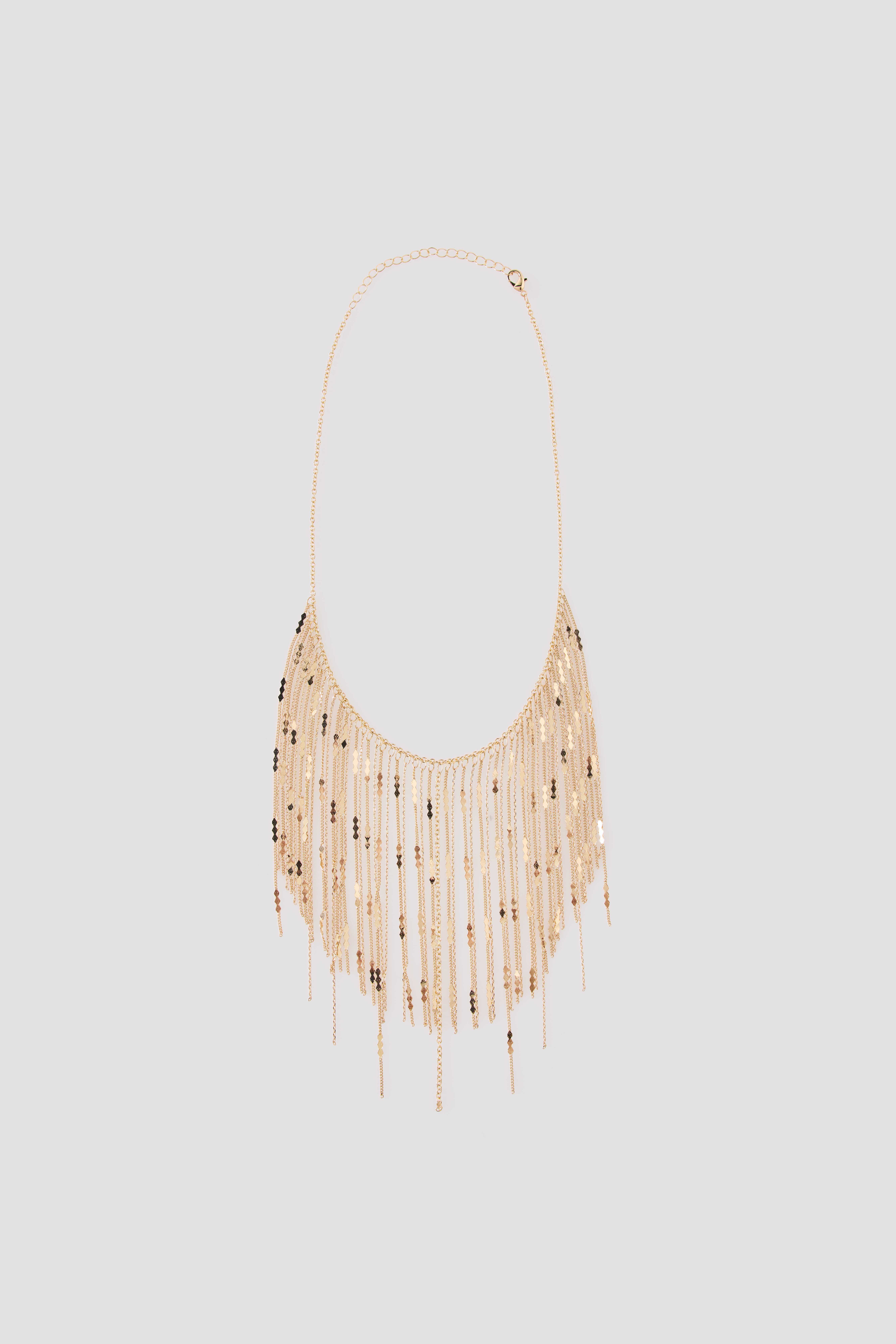 Cortefiel Collar cascada cadenas