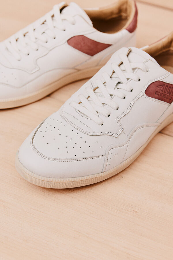 OOTO Leather sneaker White