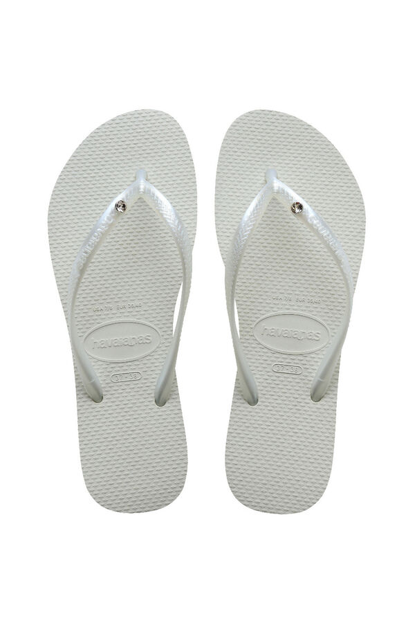 Havaianas Slim Crystal SW II Blanco