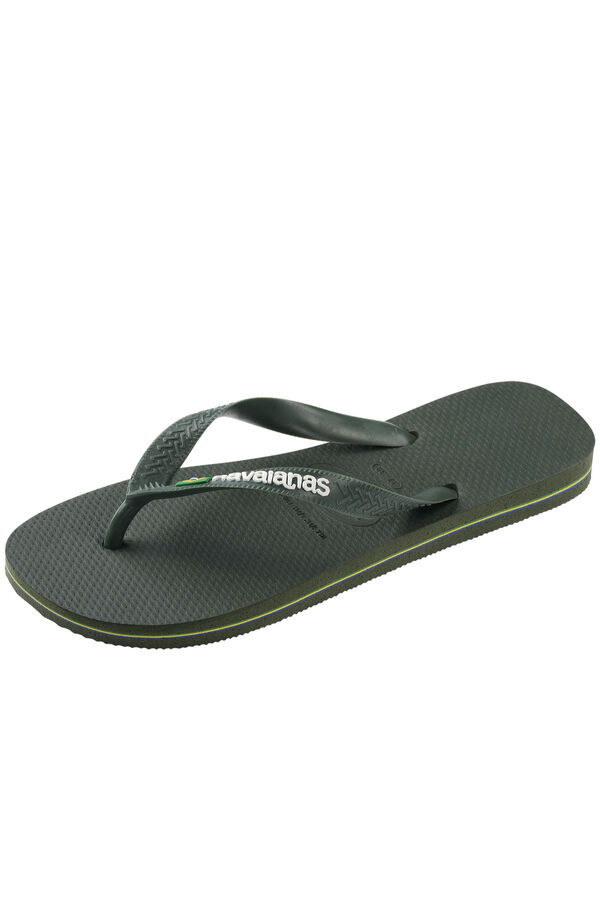 Havaianas Chancla Brasil logo Verde