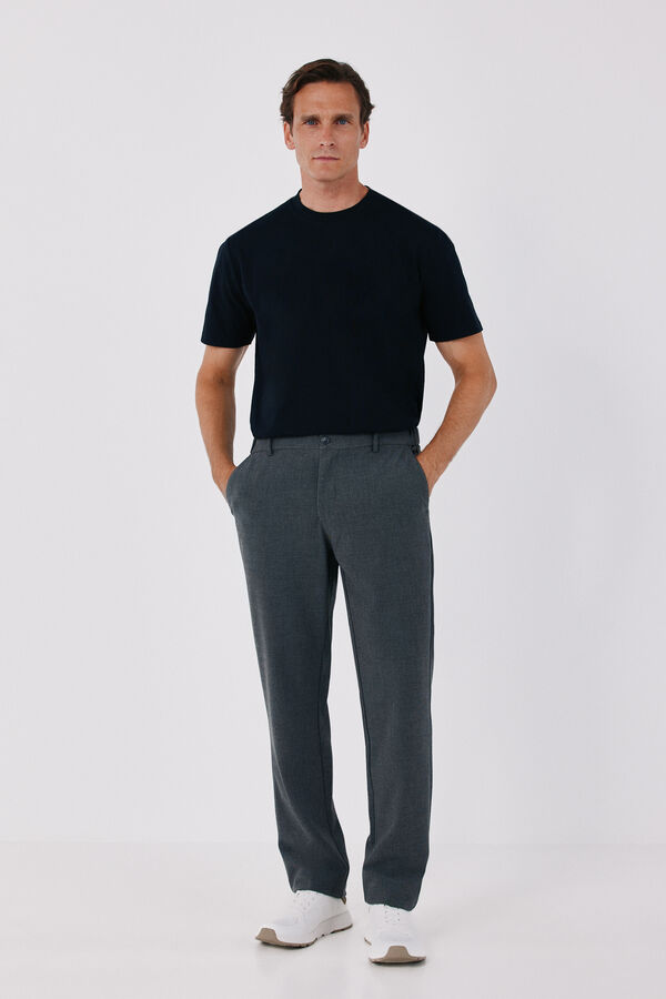 Cortefiel T-shirt refinada Preto