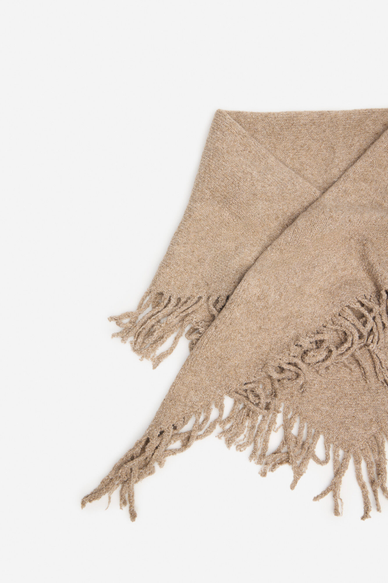 Cortefiel Poncho franjas