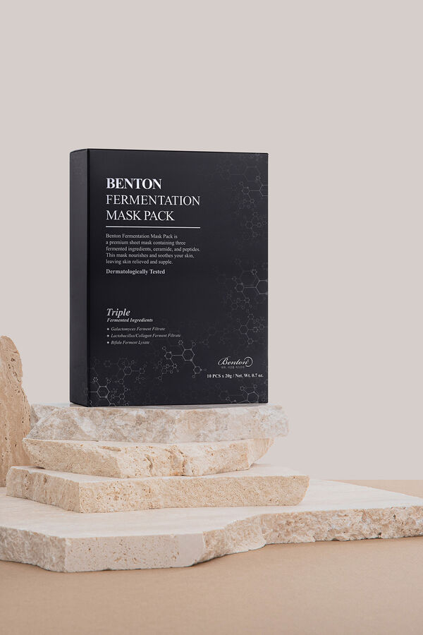 Benton Paquete de mascarilla de fermentaci&oacute;n (1 unidad) Negro