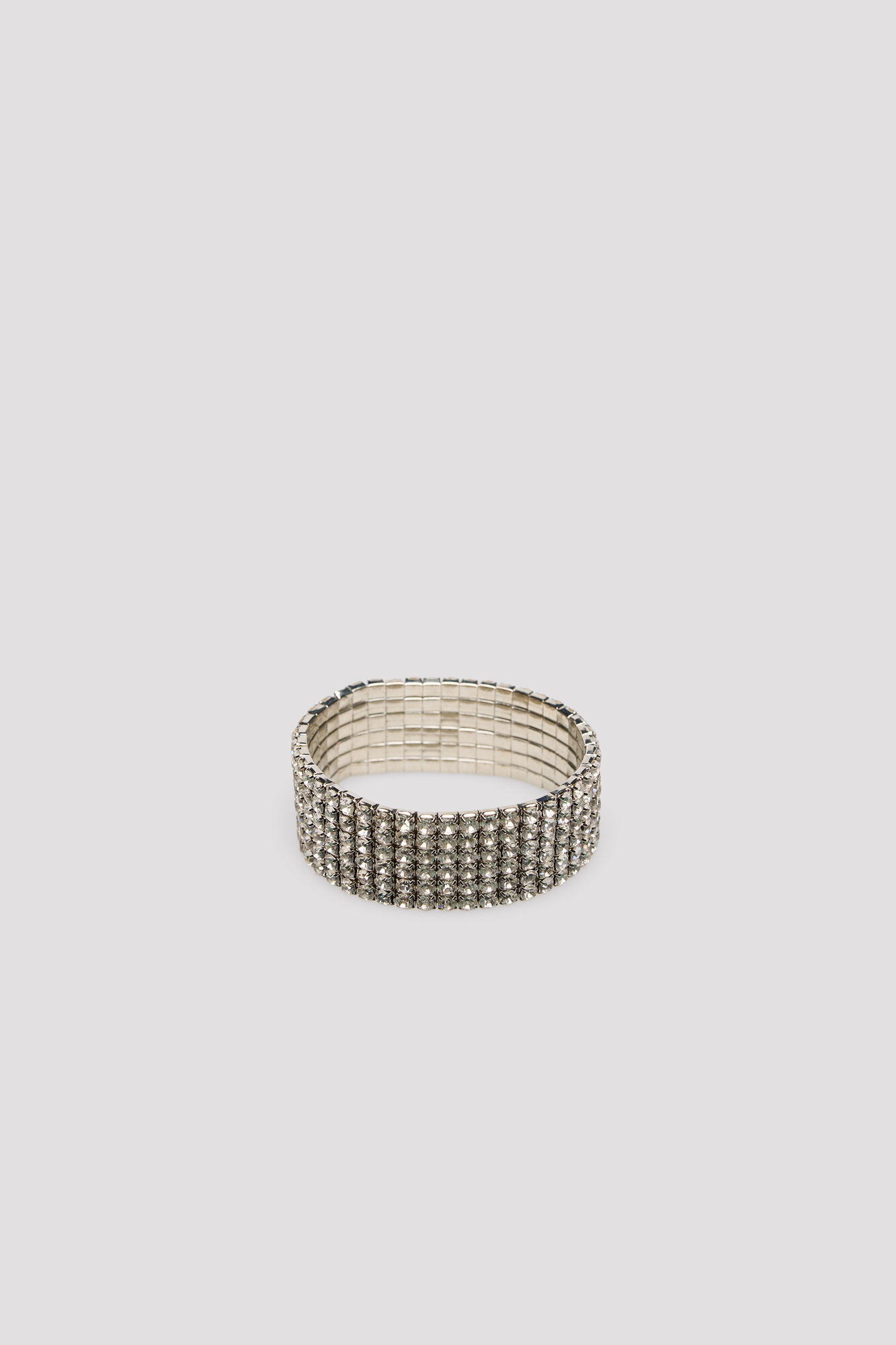 Cortefiel Pulsera el&aacute;stica cristales