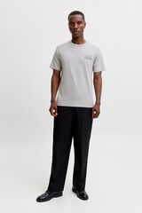 Jack & Jones T-shirt logo regular fit Cinzento