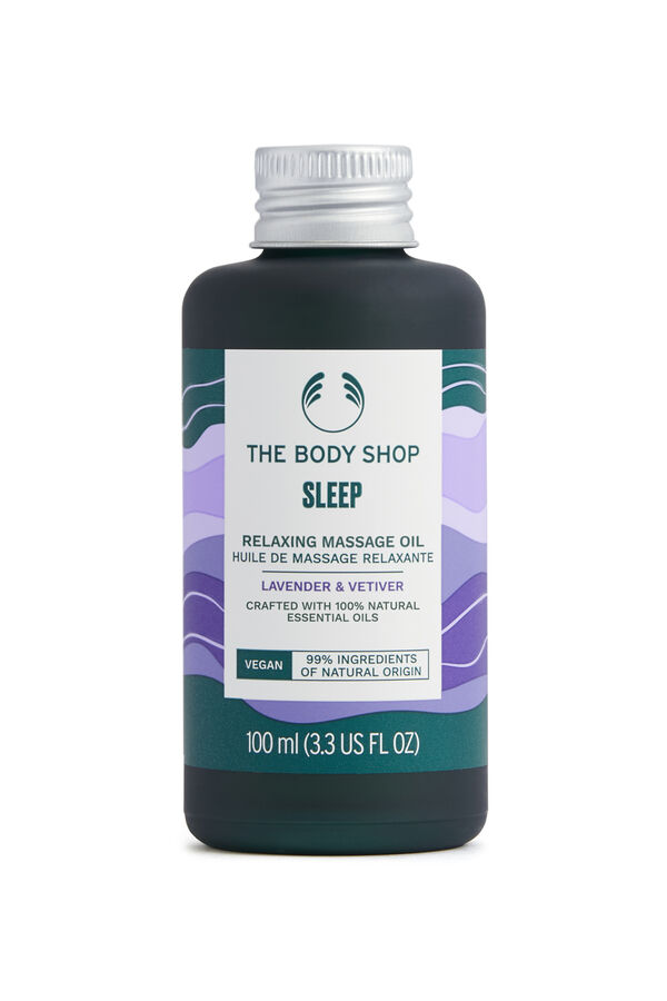 The Body Shop Sleep Relaxing Massage Oil 100ml Multicolour