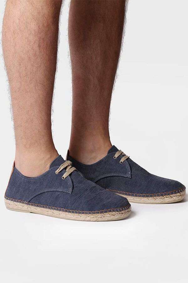 Toni Pons Alpargata de cordones hombre Azul marino