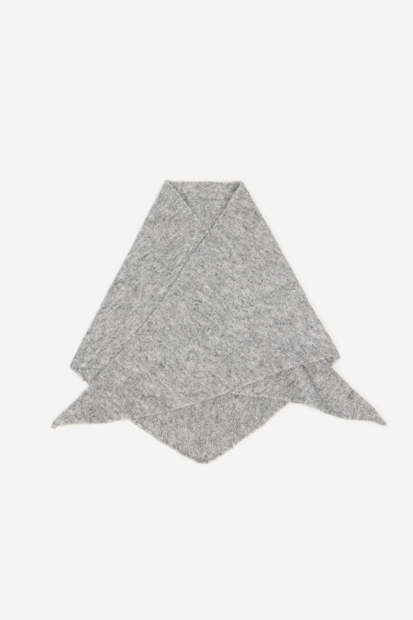 Cortefiel Bandana de punto Gris