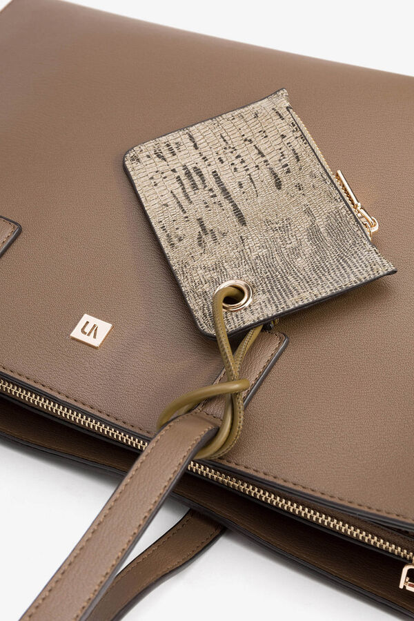 Vilanova Bolso Office con Bolsita Marr&oacute;n