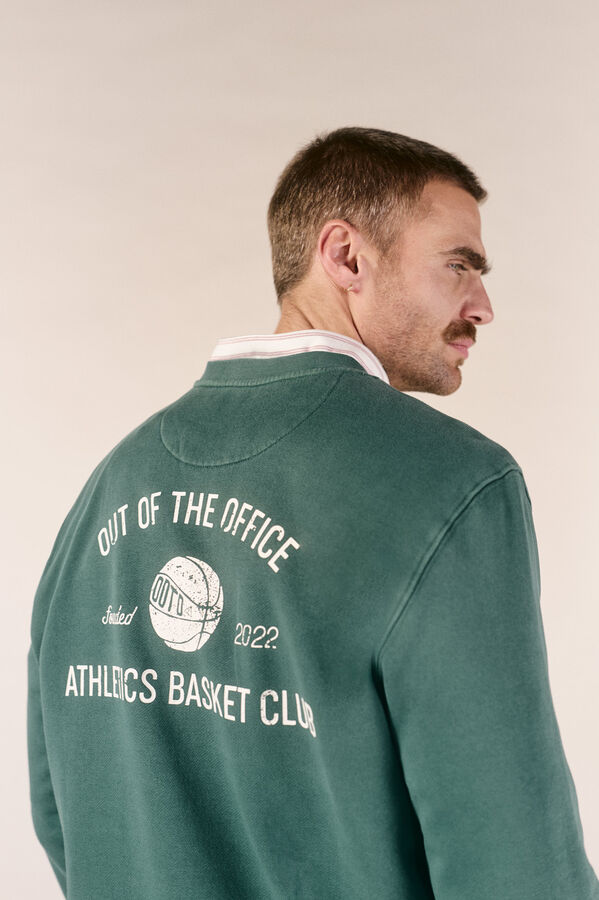 OOTO Sudadera cuello redondo Verde