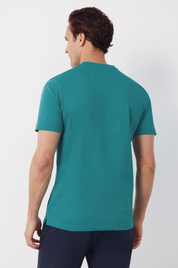 Cortefiel T-shirt b&aacute;sica Verde
