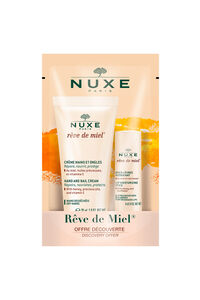 Nuxe Cofre regalo crema de manos r&ecirc;ve de miel + stick de labios&nbsp;formato doypack 4gr + 30ml
