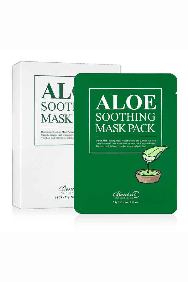 Benton Mascarilla calmante de aloe Verde