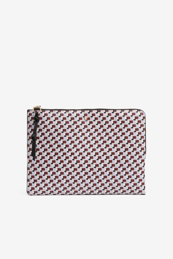 Vilanova Funda Para Port&aacute;til Estampada Lila