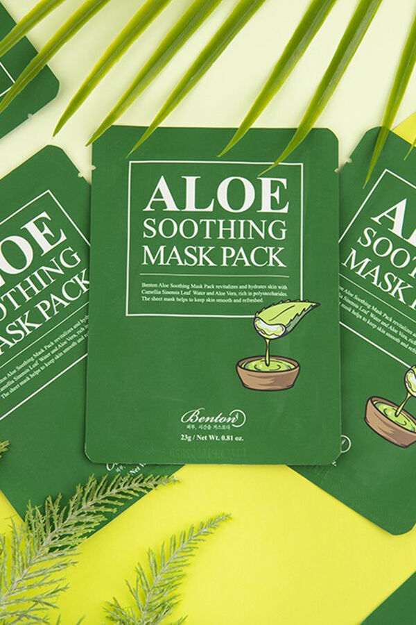 Benton Mascarilla calmante de aloe Verde