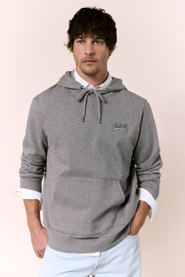 OOTO Sudadera con capucha Gris