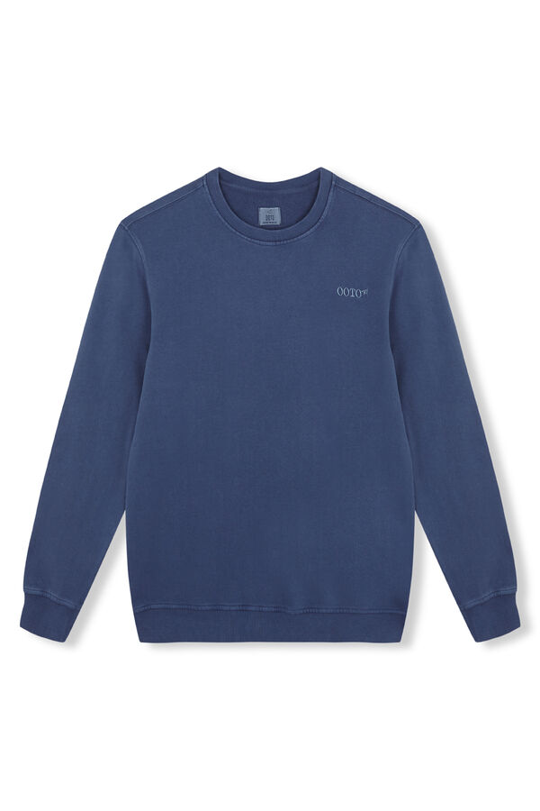 OOTO Sudadera b&aacute;sica Azul oscuro