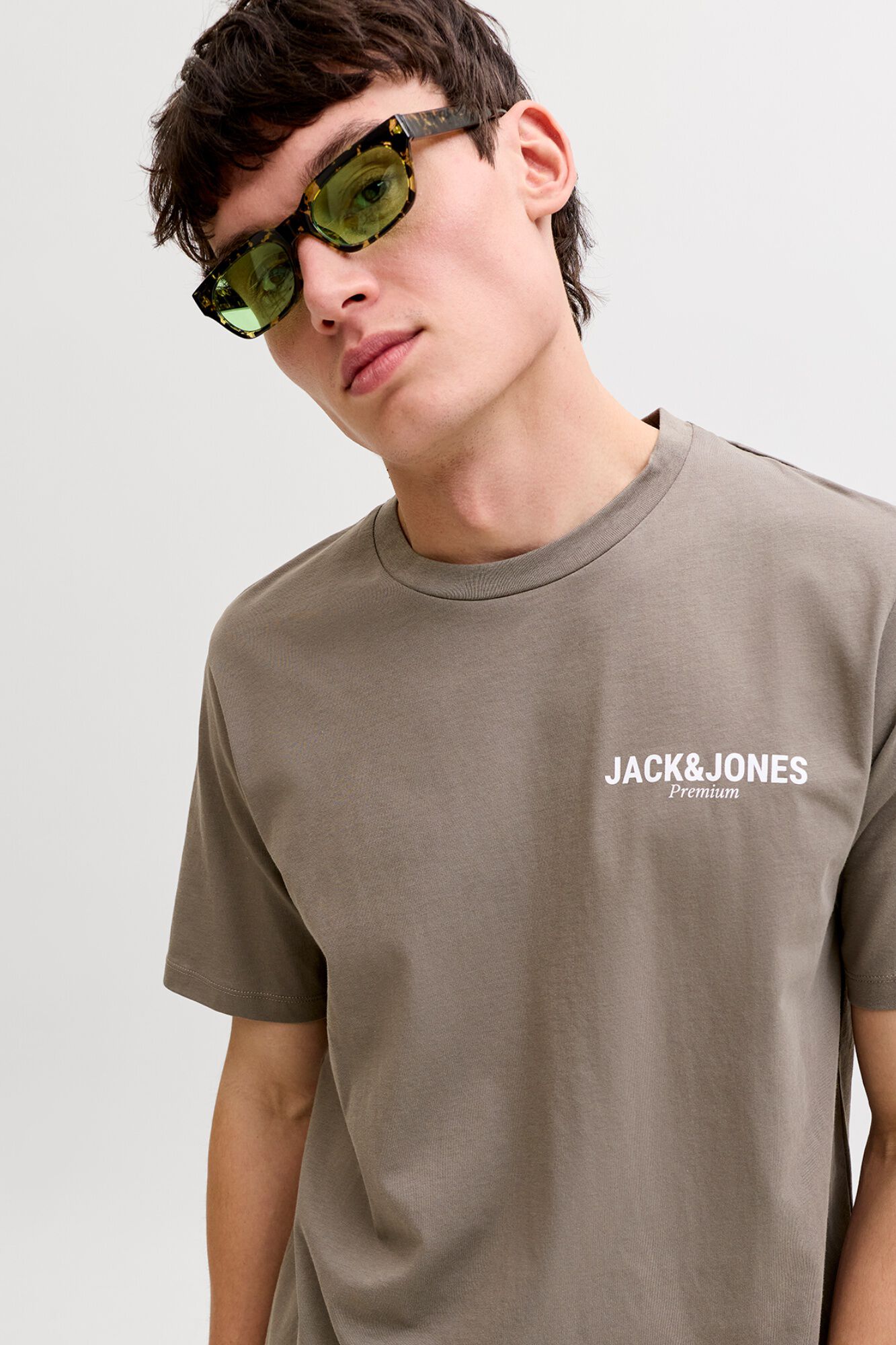 Jack & Jones Camiseta logo algod&oacute;n
