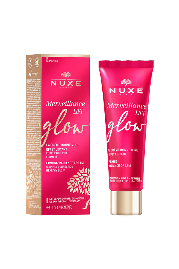 Cortefiel Merveillance LIFT Crema Glow Rojo granate