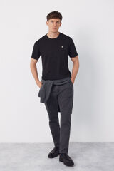 Cortefiel Camiseta coolmax&reg; Negro