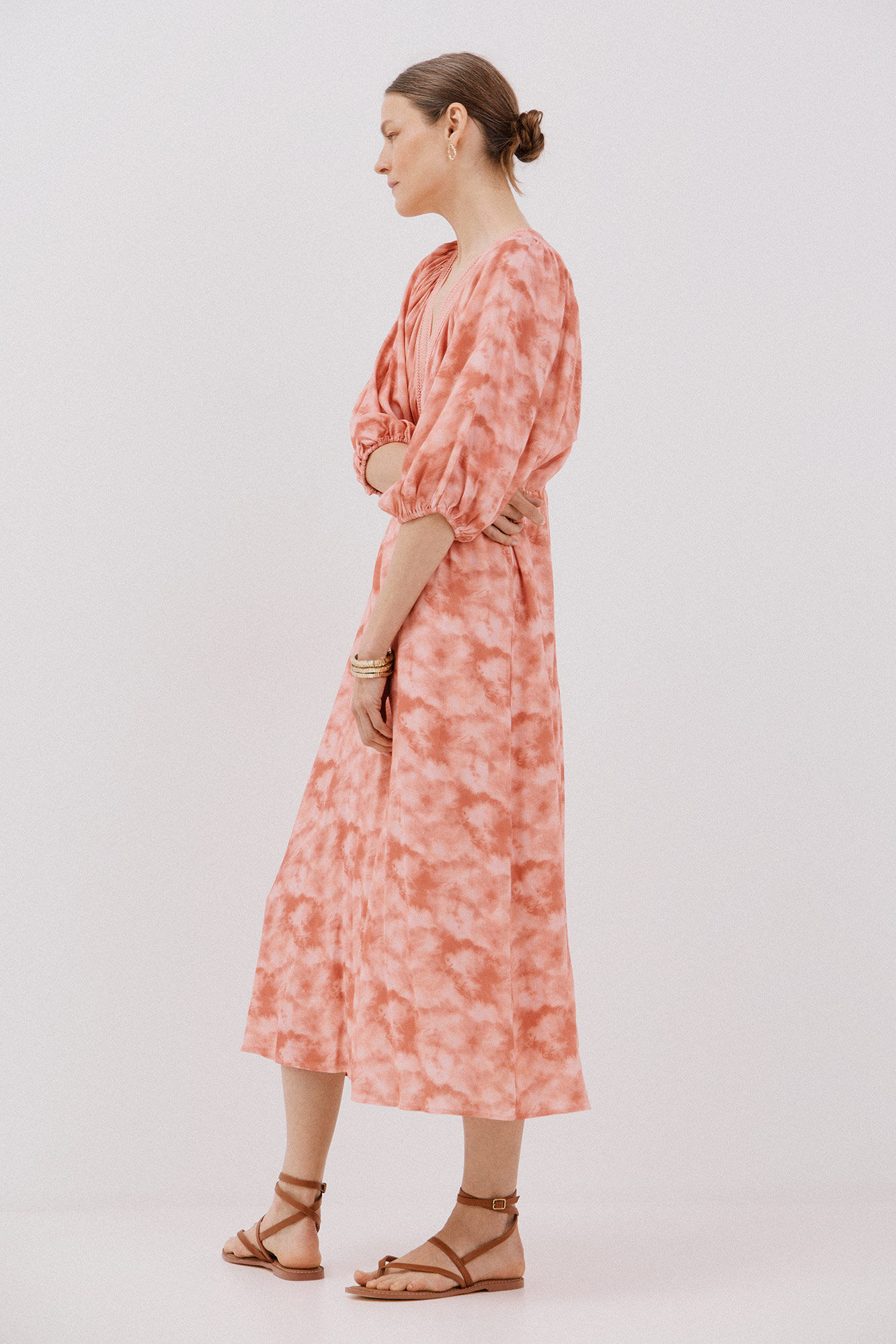 Cortefiel Vestido estampado