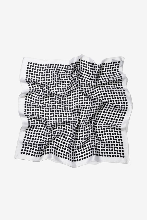 Vilanova Polka-dot print bandana Grey