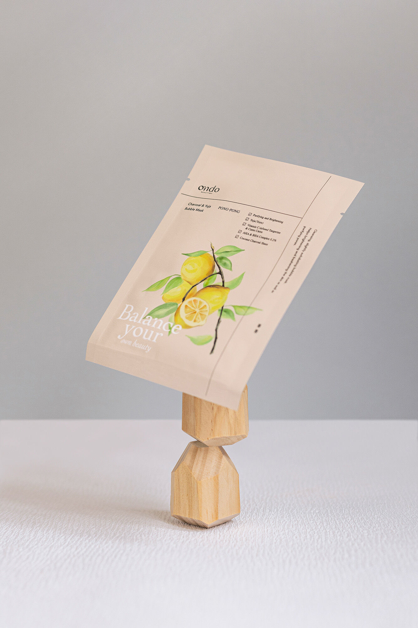 Ondo beauty 36.5 Mascarilla de burbujas limpiadora y exfoliante