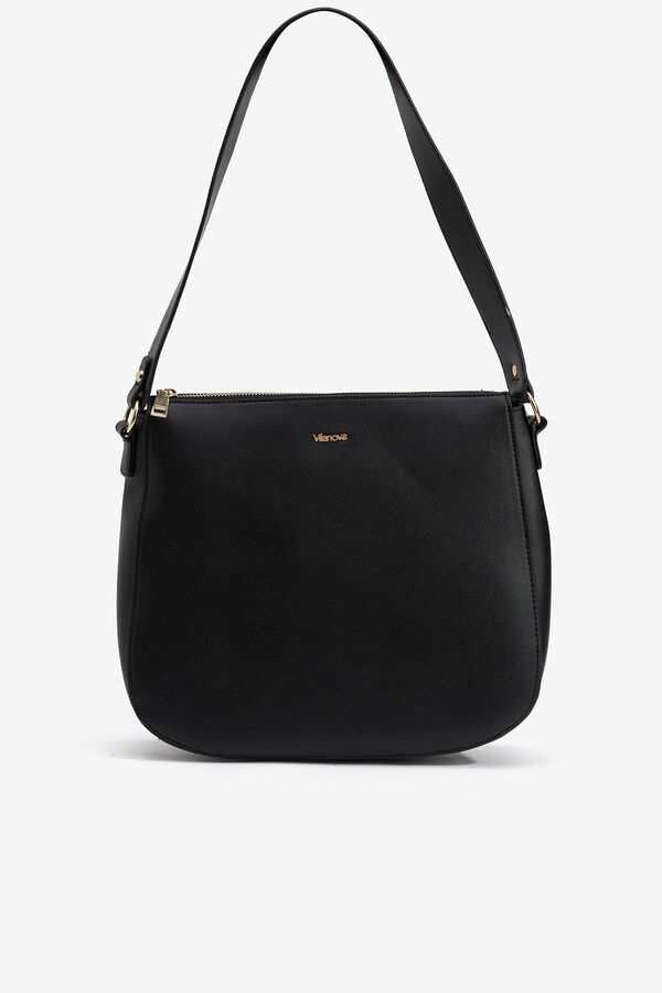 Vilanova Maleta de un Asa Liso Negro