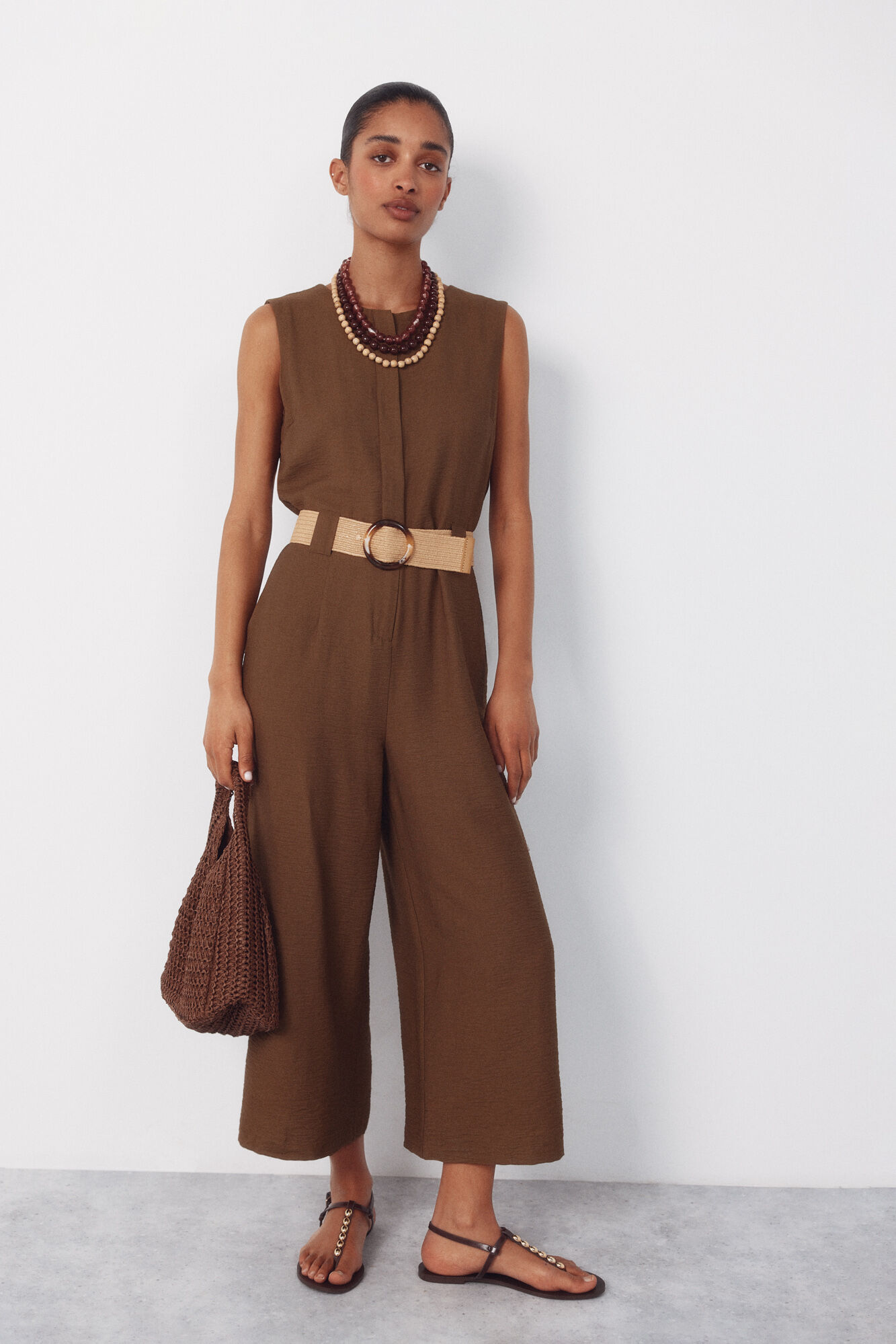 Cortefiel Bolso hobo trenzado