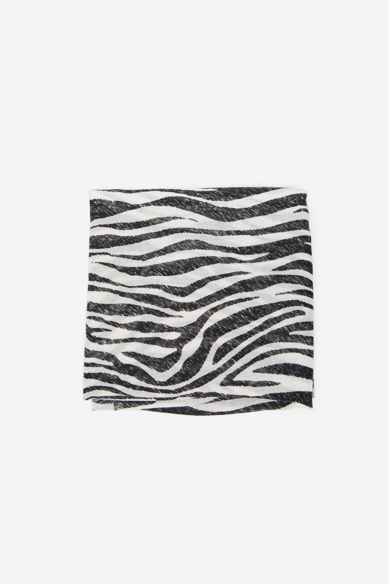 Cortefiel cachecol com estampado de zebra