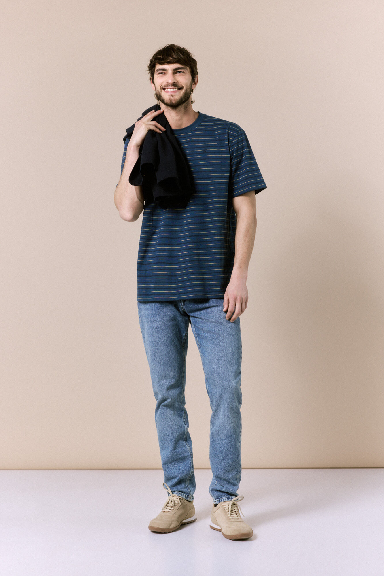 OOTO Camiseta de rayas