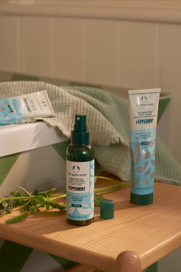 The Body Shop Refreshing Mint Foot Spray 100ml Multicolour