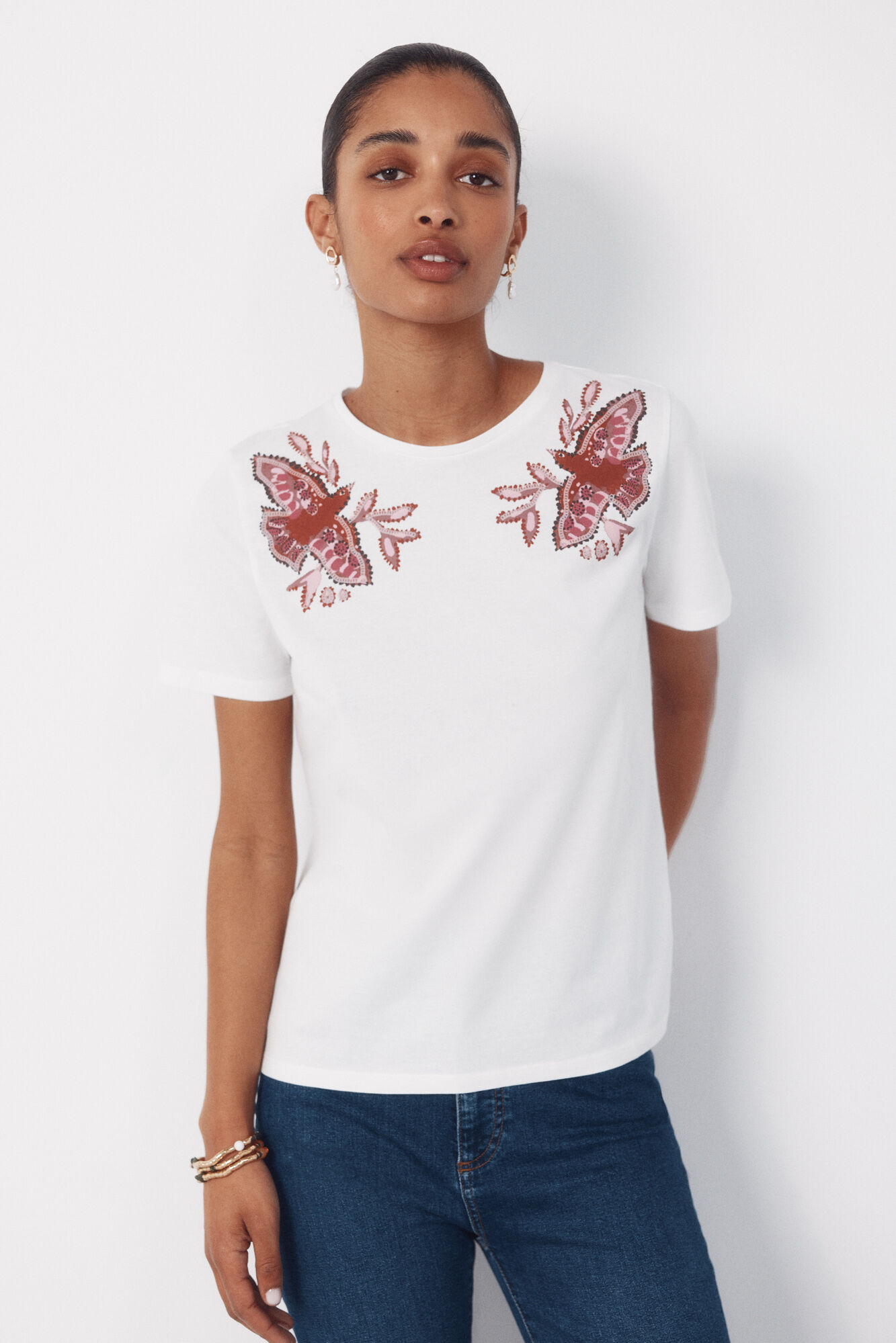 Cortefiel Camiseta estampada