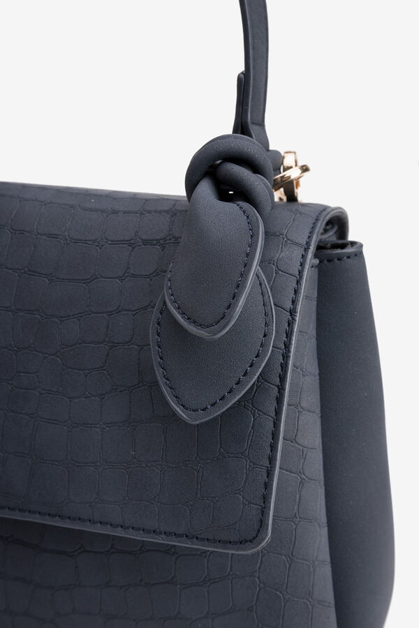 Vilanova Bolso City Efecto Cocodrilo Azul