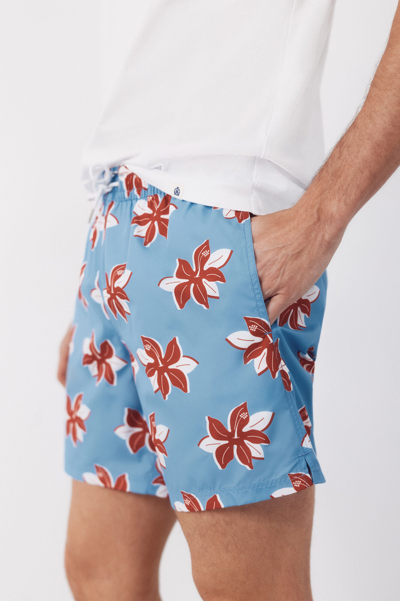Cortefiel Ba&ntilde;ador estampado flores grandes