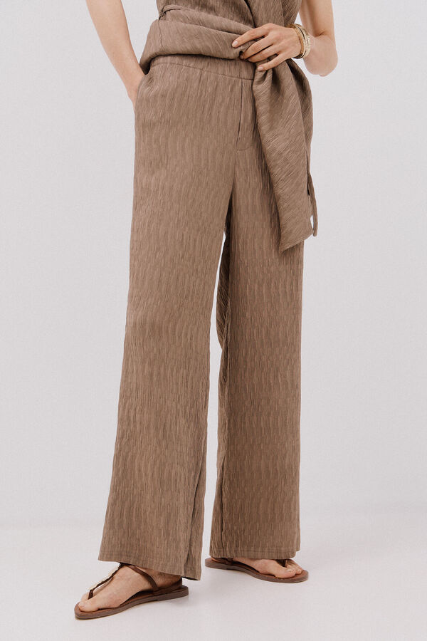 Cortefiel Pantal&oacute;n ancho Brown