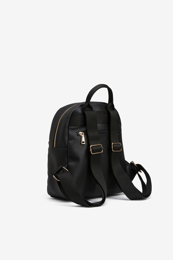 Vilanova Mochila Con Bolsillo Removible Negro